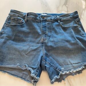 Nine West Blue Jean Shorts